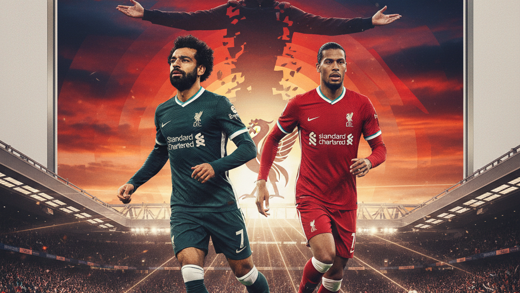 Liverpool kilit oyuncuları Salah ve Van Dijk