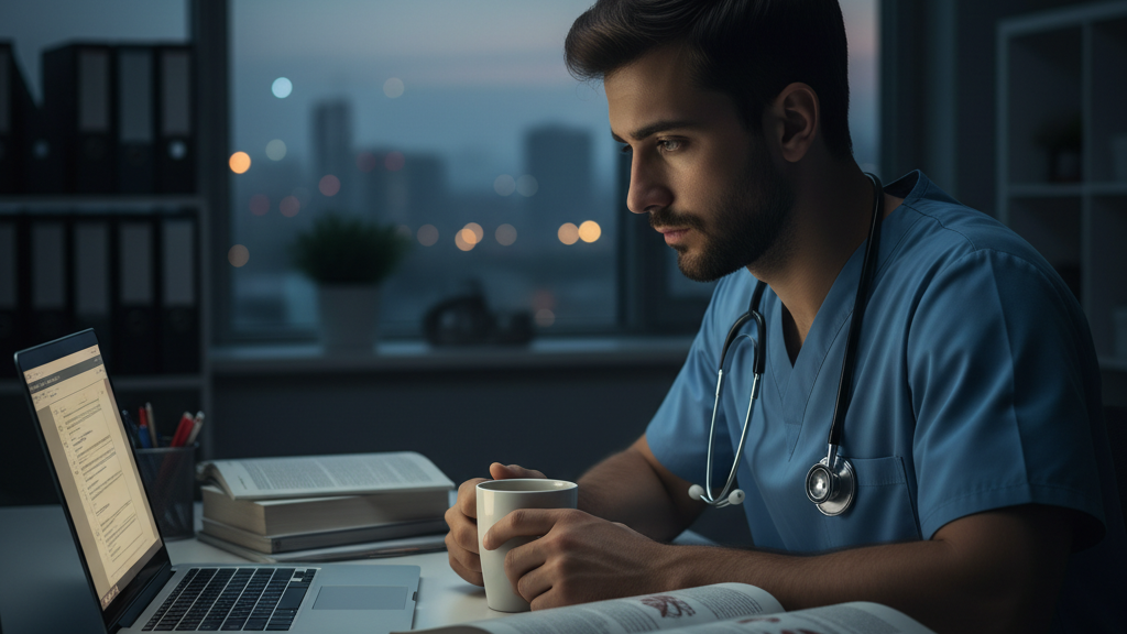 Nöbet tutan intörn doktor