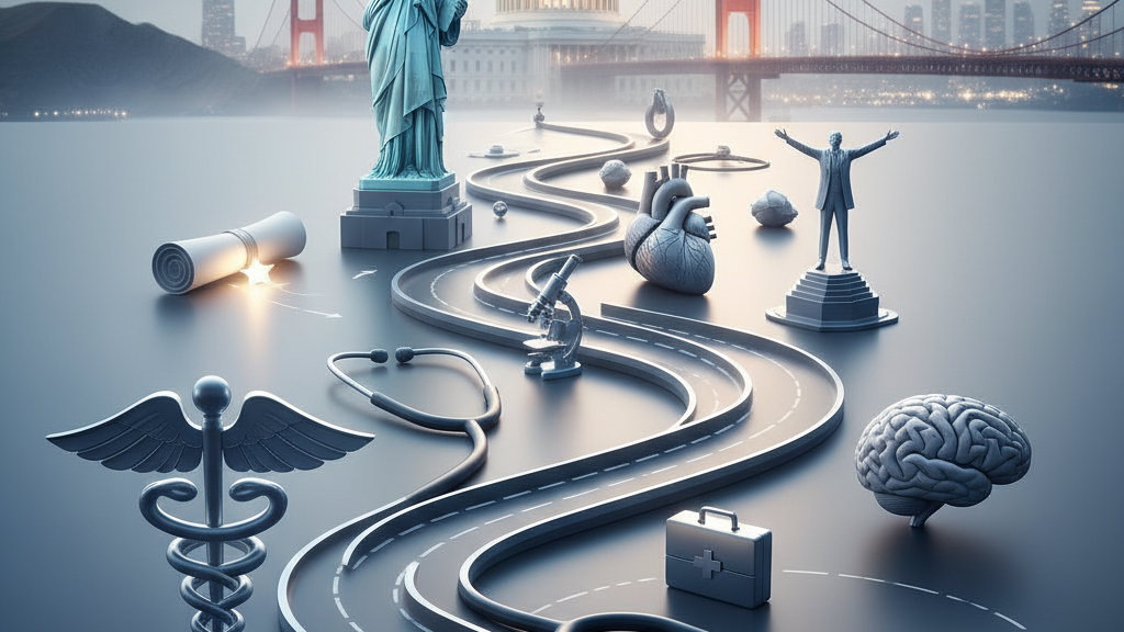 ABD'de tıp kariyeri